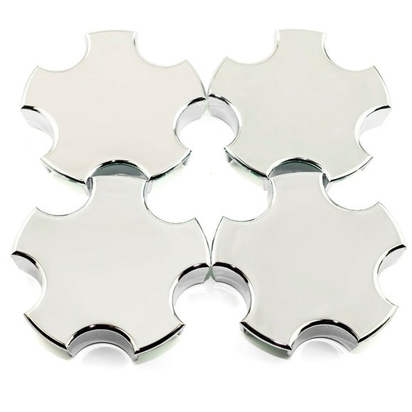 Corvette Accessories Brand New Set Of 4 Chrome Corvette C5 Z6 Wheel